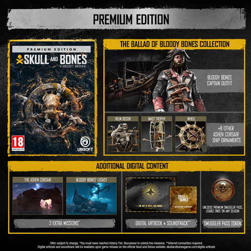 Skull and Bones - Premium Edition - PlayStation 5 - Video Games by UBI Soft The Chelsea Gamer