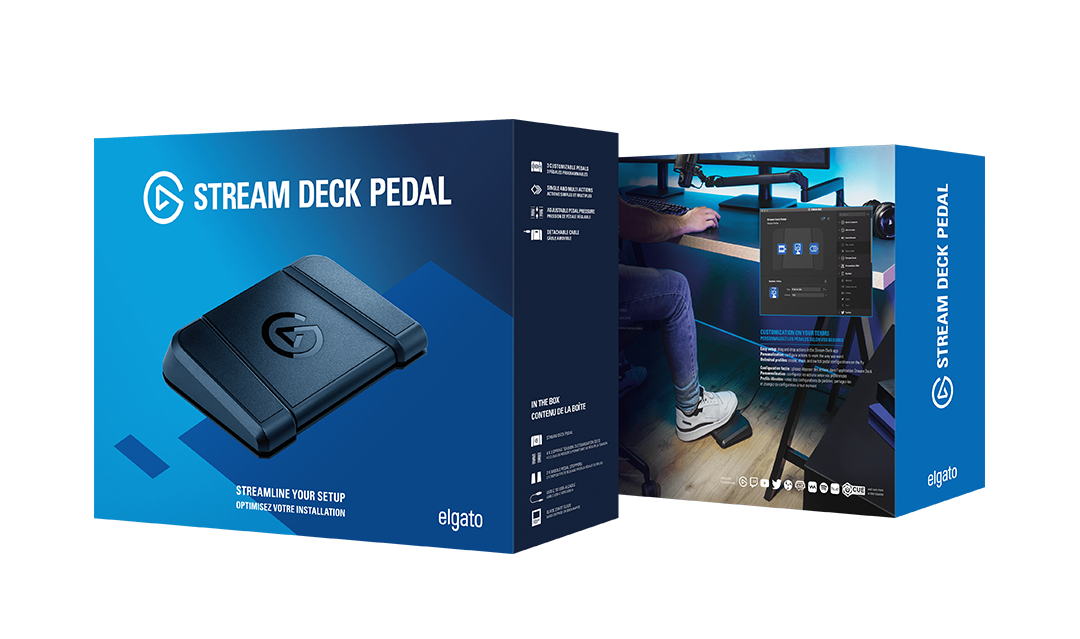 Elgato Stream Deck Pedal - Core Components by Elgato The Chelsea Gamer