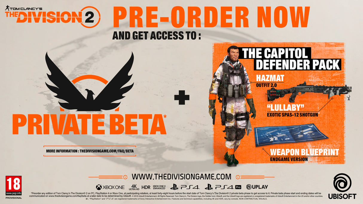 The Division 2 - Video Games by UBI Soft The Chelsea Gamer