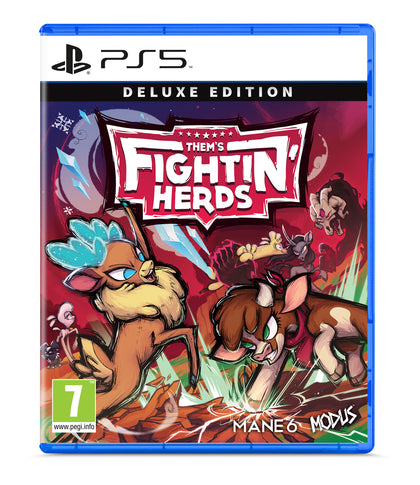 Them's Fightin' Herds - Deluxe Edition - PlayStation 5 - Video Games by Maximum Games Ltd (UK Stock Account) The Chelsea Gamer