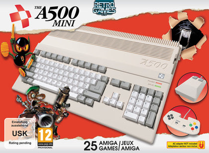 The A500 Mini - Console pack by Retro Games Limited The Chelsea Gamer
