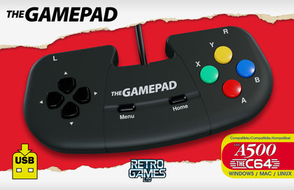 The A500 Gamepad - Console Accessories by Retro Games Limited The Chelsea Gamer