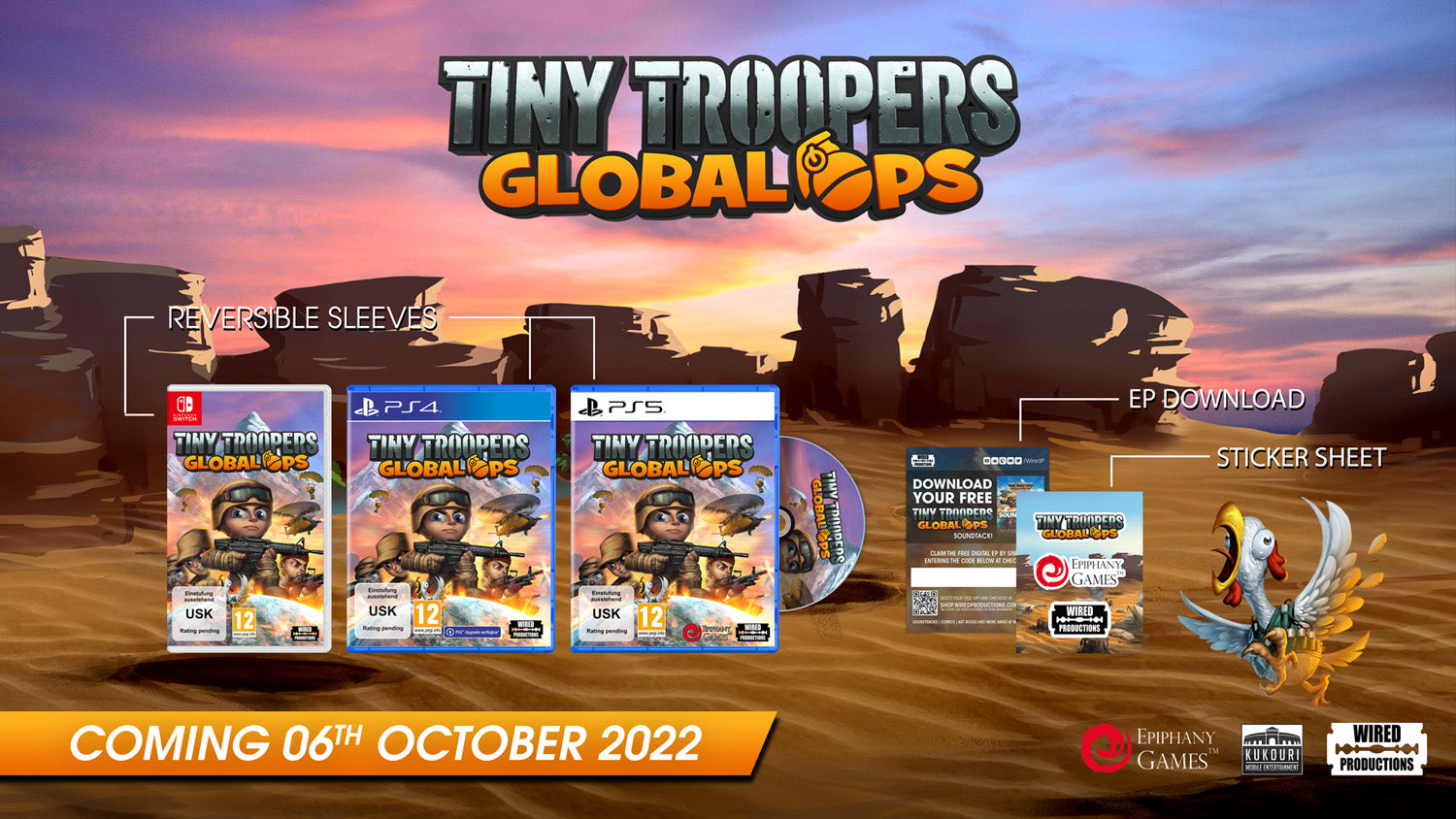 Tiny Troopers Global Ops - PlayStation 5 - Video Games by Wired Productions The Chelsea Gamer