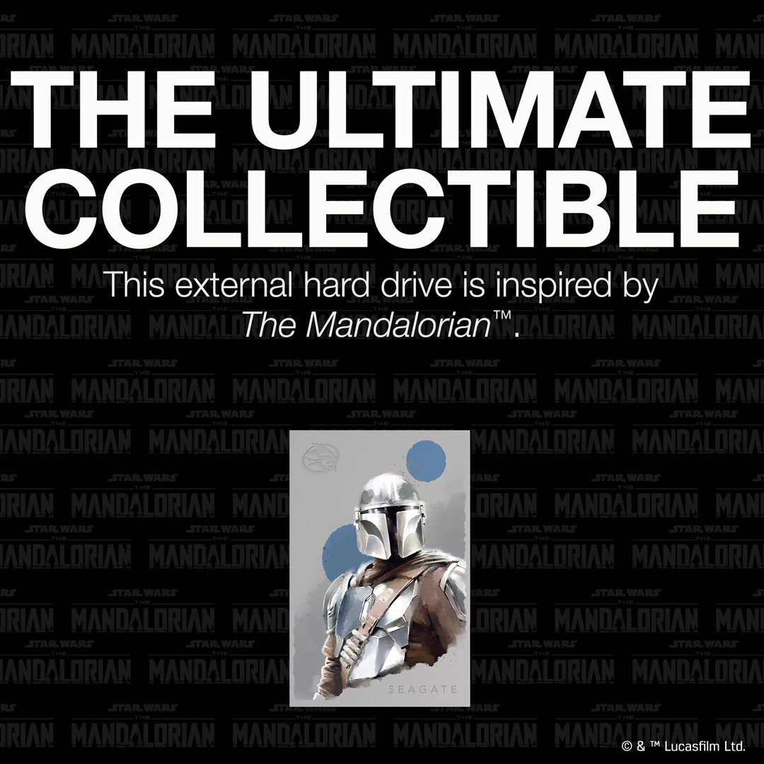 The Mandalorian™ Drive - Special Edition FireCuda External 2TB Hard Drive - Console Accessories by Seagate The Chelsea Gamer