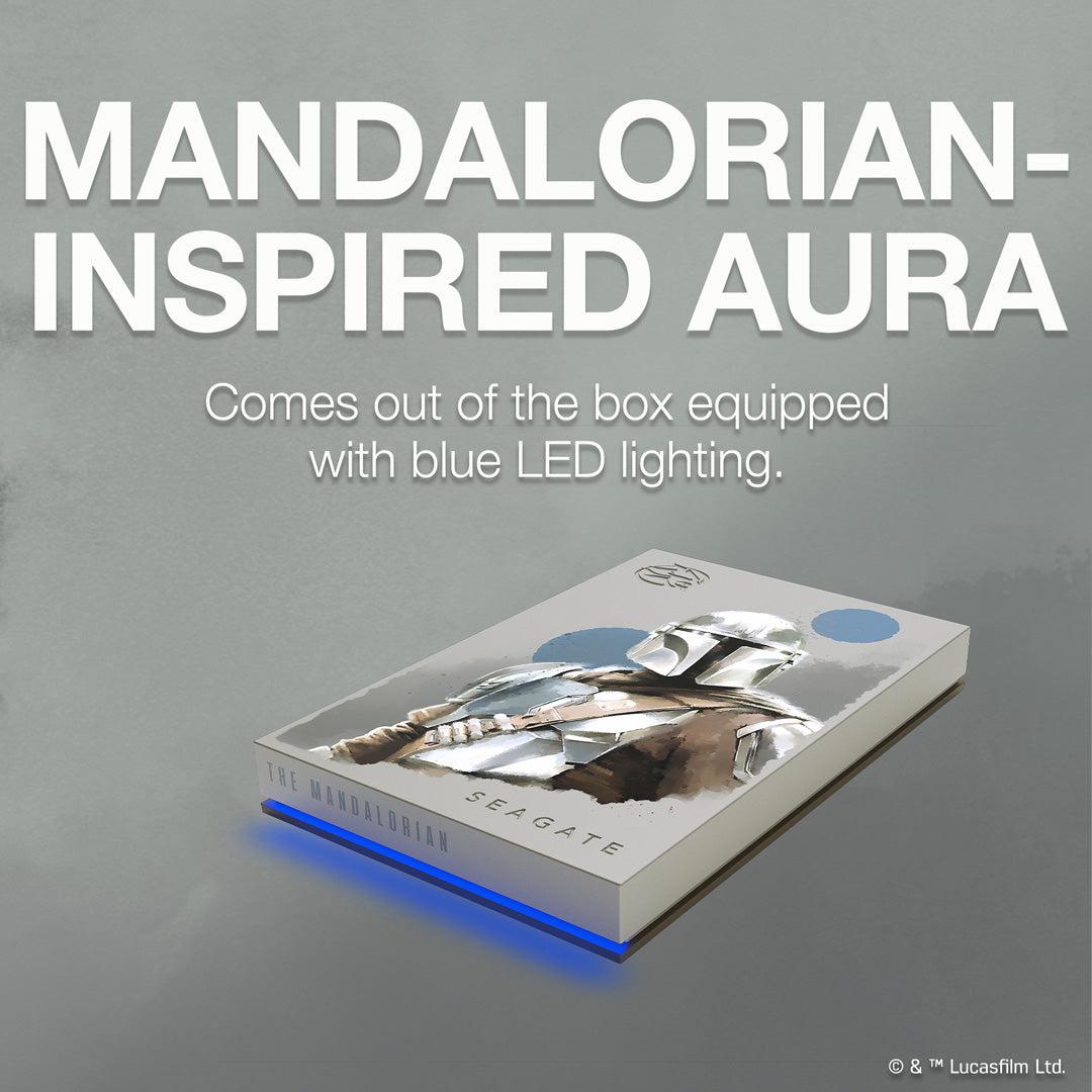 The Mandalorian™ Drive - Special Edition FireCuda External 2TB Hard Drive - Console Accessories by Seagate The Chelsea Gamer