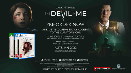 The Dark Pictures: The Devil in Me - PlayStation 4 - Video Games by Bandai Namco Entertainment The Chelsea Gamer