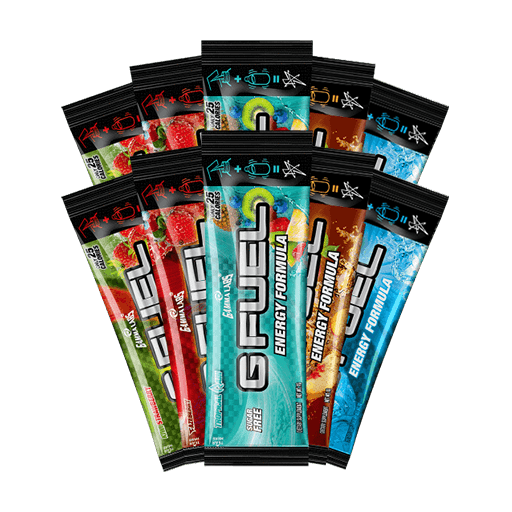 G Fuel Sample Sachets - merchandise by G Fuel The Chelsea Gamer