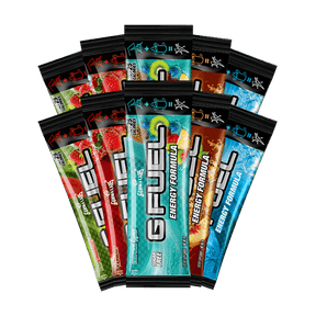 G Fuel Sample Sachets - merchandise by G Fuel The Chelsea Gamer