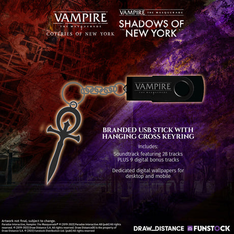 Vampire the Masquerade Coteries and Shadows of New York - Collectors Edition - PlayStation 4 - Video Games by Funstock The Chelsea Gamer