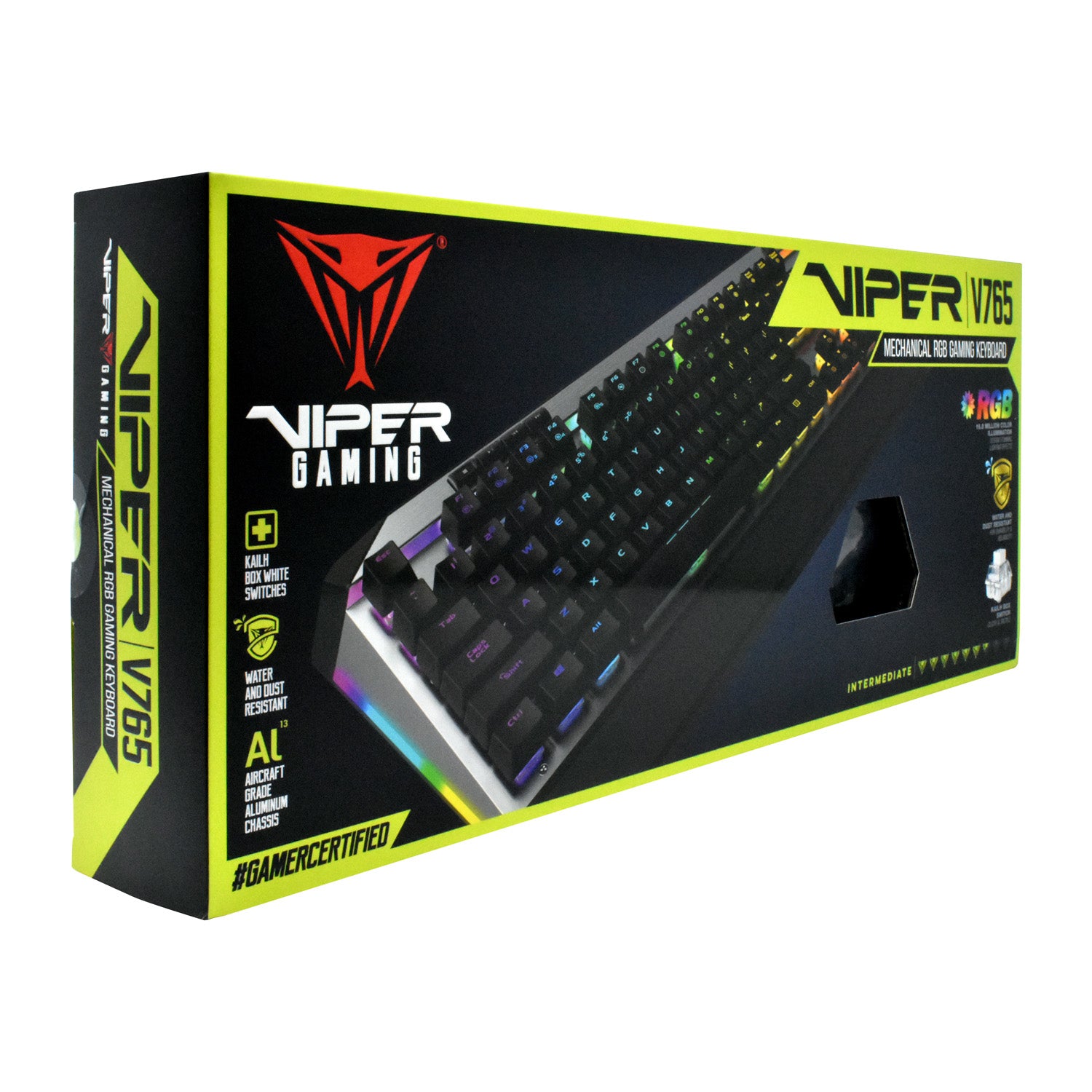 Patriot Viper V765 RGB Mechanical Gaming Keyboard - Keyboard by Patriot The Chelsea Gamer