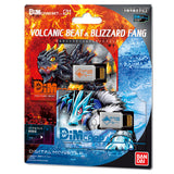 Digimon Vital Bracelet - Dim Card - VOL.1  Volcanic Beat & Blizzard Fang - merchandise by Bandai Namco Merchandise The Chelsea Gamer
