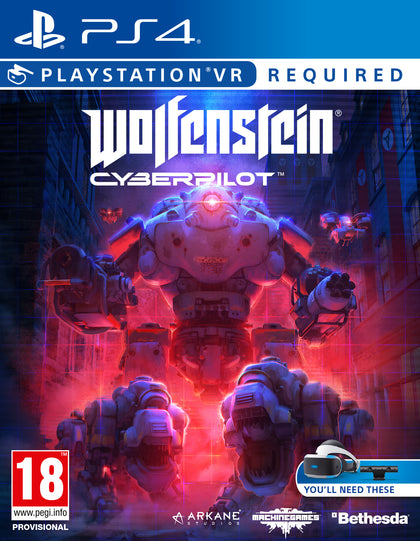 Wolfenstein Cyberpilot - PSVR - Video Games by Bethesda The Chelsea Gamer