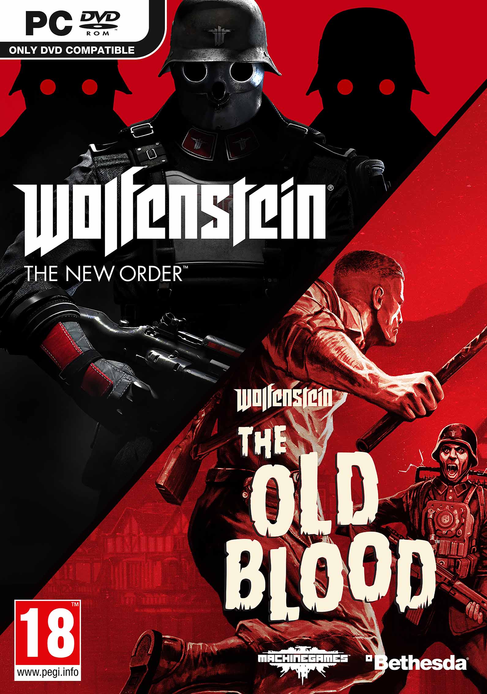 Wolfenstein Double Pack: The New Order/The Old Blood - Video Games by Bethesda The Chelsea Gamer