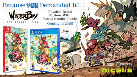 Wonder Boy: The Dragon’s Trap - Video Games by Merge Games The Chelsea Gamer