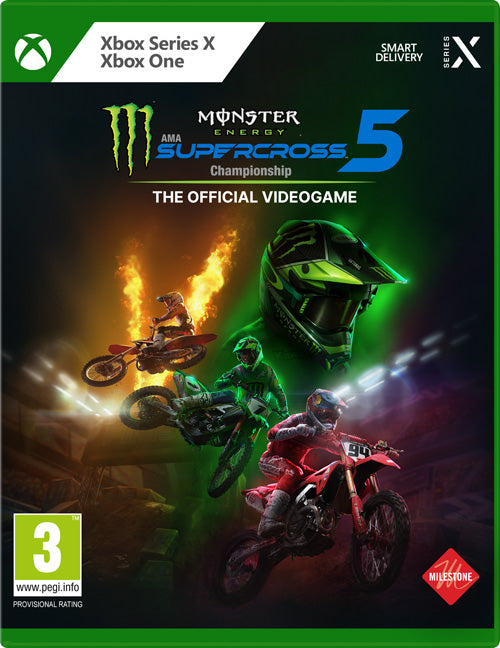 Monster Energy Supercross – The Official Videogame 5 - Xbox - Video Games by Milestone The Chelsea Gamer