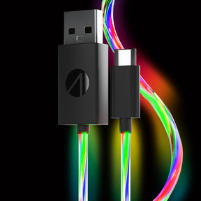 Stealth XP Light Up LED Charging Cables (USB-C 2m Twin Pack) - Console Accessories by ABP Technology The Chelsea Gamer