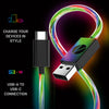 Stealth XP Light Up LED Charging Cables (USB-C 2m Twin Pack) - Console Accessories by ABP Technology The Chelsea Gamer