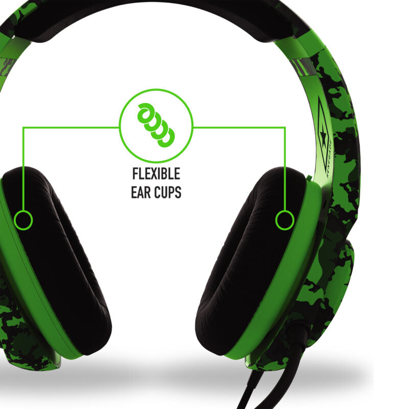STEALTH XP-Renegade Stereo Gaming Headset - Neon Green Camo - Console Accessories by ABP Technology The Chelsea Gamer