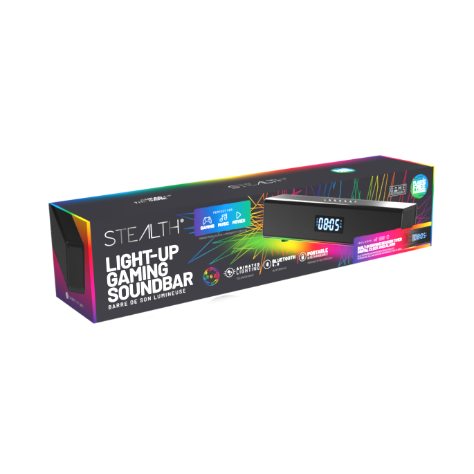 STEALTH Light-up Gaming Soundbar - Console Accessories by ABP Technology The Chelsea Gamer