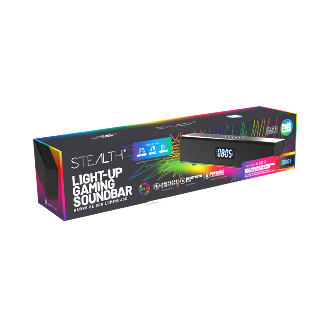 STEALTH Light-up Gaming Soundbar - Console Accessories by ABP Technology The Chelsea Gamer