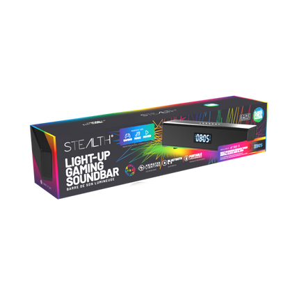 STEALTH Light-up Gaming Soundbar - Console Accessories by ABP Technology The Chelsea Gamer
