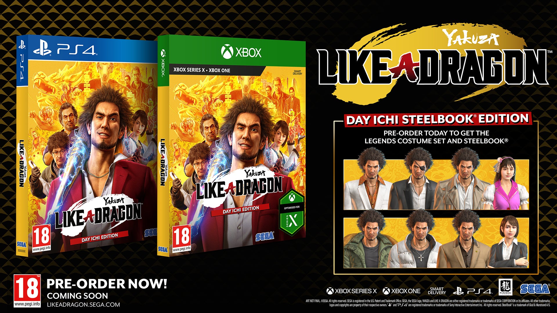 Yakuza: Like a Dragon Day Ichi Steelbook Edition - Video Games by Atlus The Chelsea Gamer