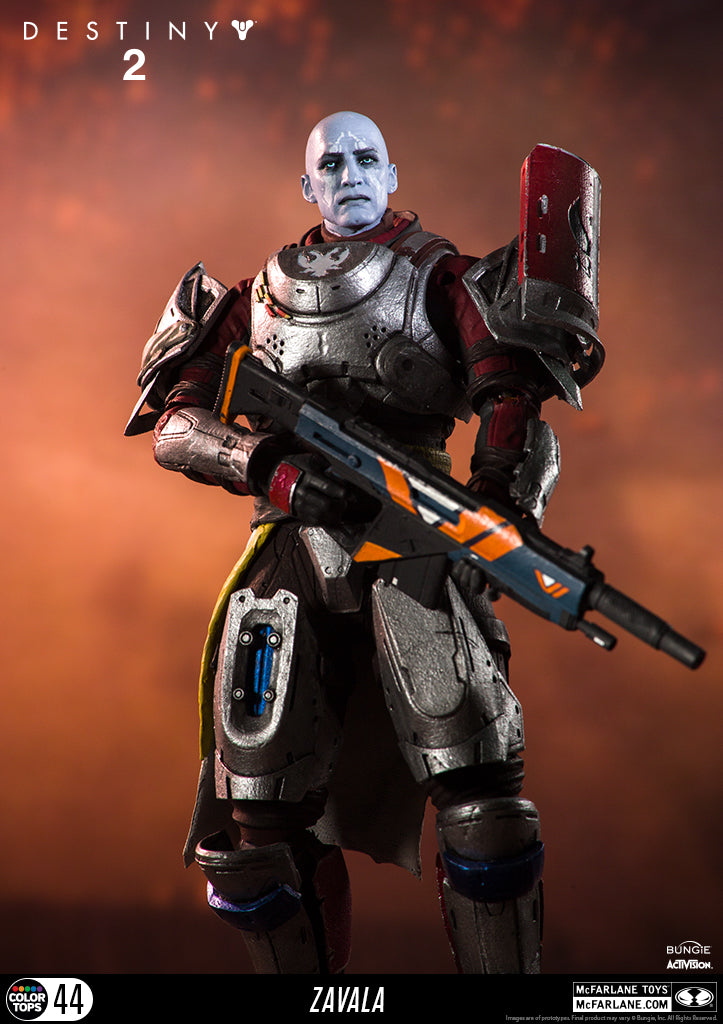 Destiny -  Zavala Action Figure, 18cm - merchandise by MacFalane The Chelsea Gamer