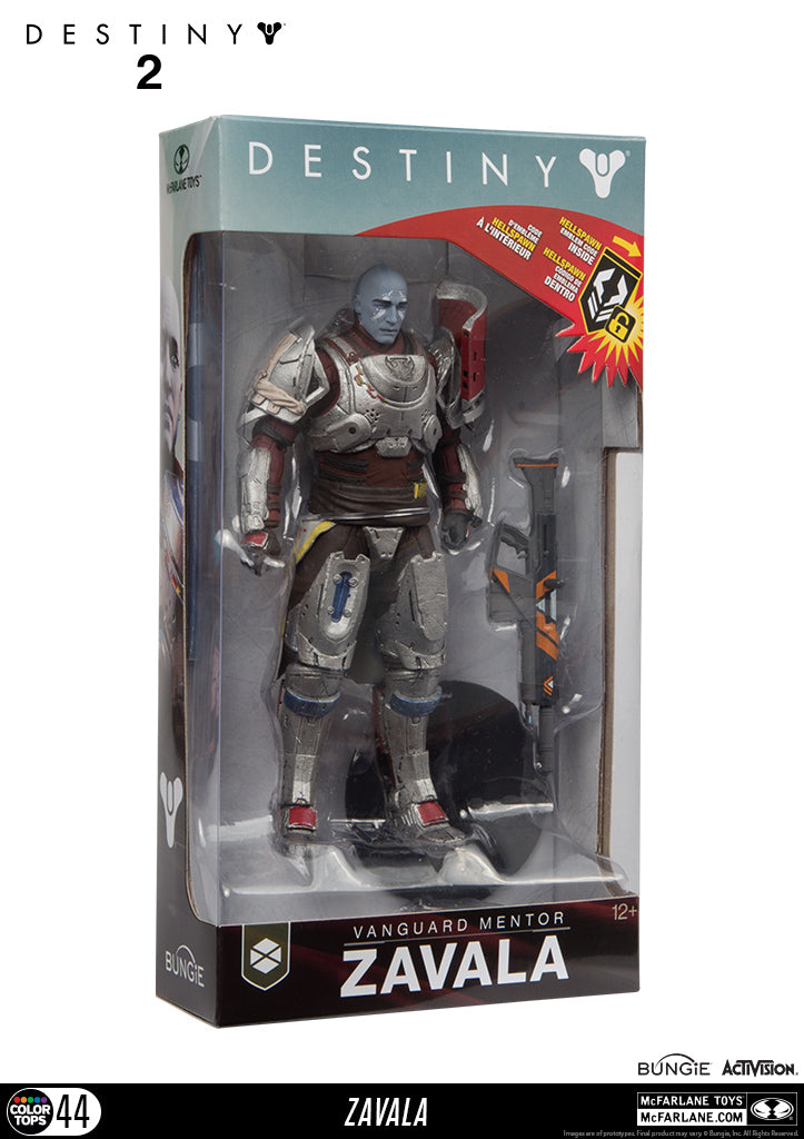 Destiny -  Zavala Action Figure, 18cm - merchandise by MacFalane The Chelsea Gamer