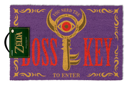The Legend of Zelda Boss Key Doormat, Multi-Colour, 40 x 60 cm - merchandise by Pyramid International The Chelsea Gamer