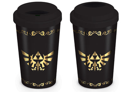 The Legend of Zelda Triforce Travel Mug, Ceramic - merchandise by Pyramid International The Chelsea Gamer