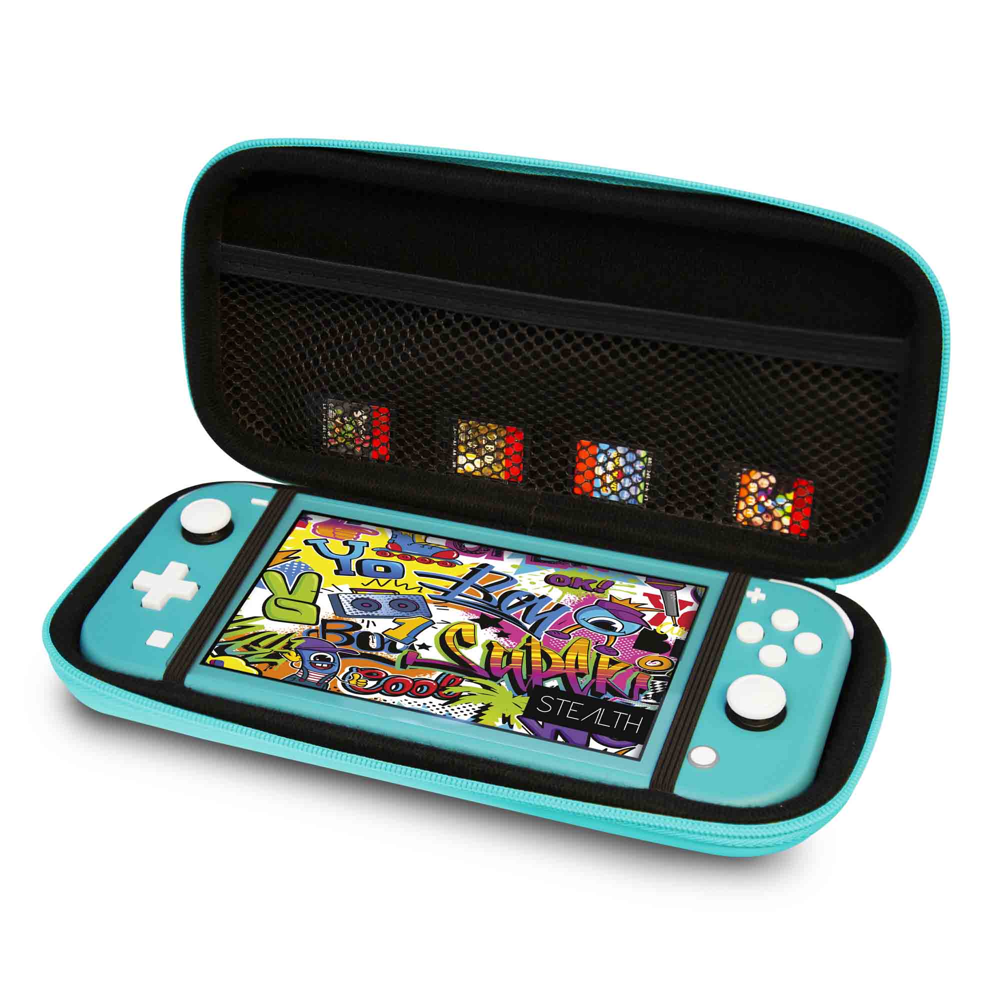 STEALTH Travel Case for Nintendo Switch Lite - SL-01 - Turquoise - Console Accessories by ABP Technology The Chelsea Gamer