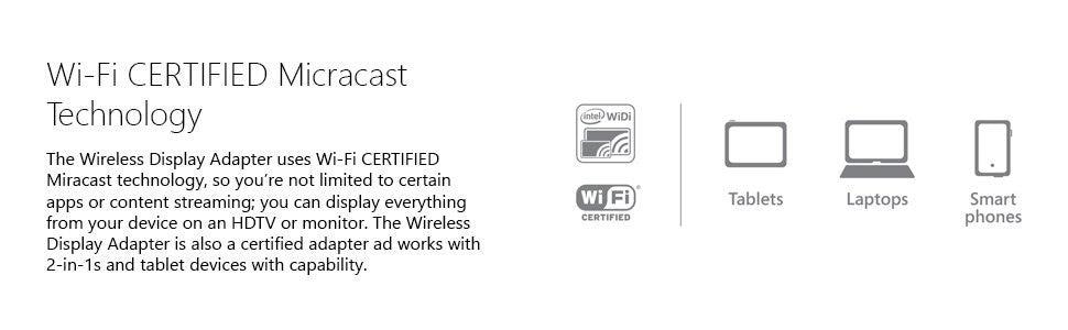 Microsoft Wireless Display V2 Adapter - Black - Cables by Microsoft The Chelsea Gamer