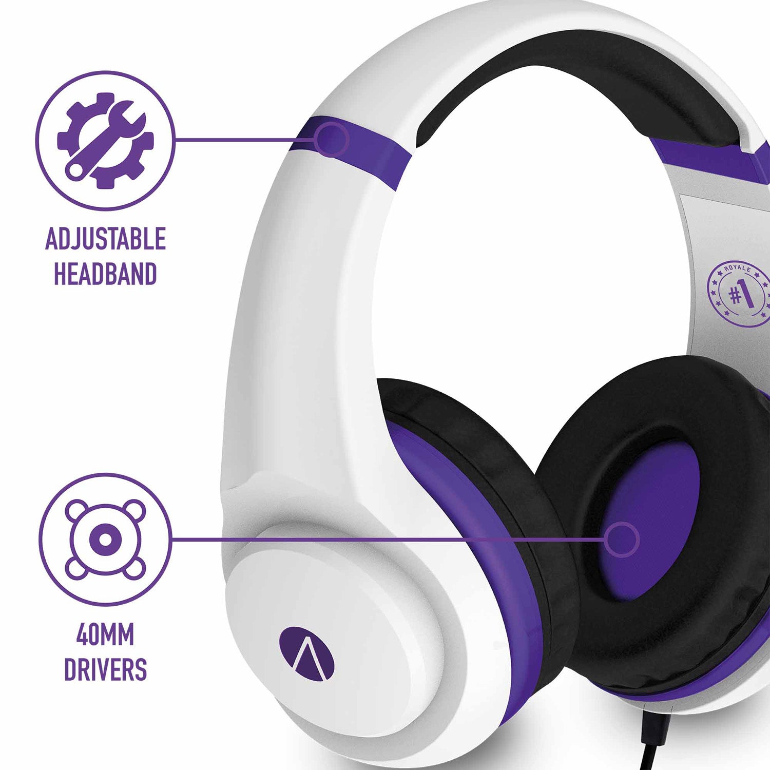 STEALTH XP-Royale Stereo Gaming Headset (Metallic Purple) - Console Accessories by ABP Technology The Chelsea Gamer