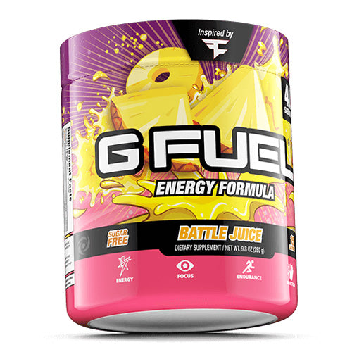 G Fuel - Battle Juice Tub - merchandise by G Fuel The Chelsea Gamer