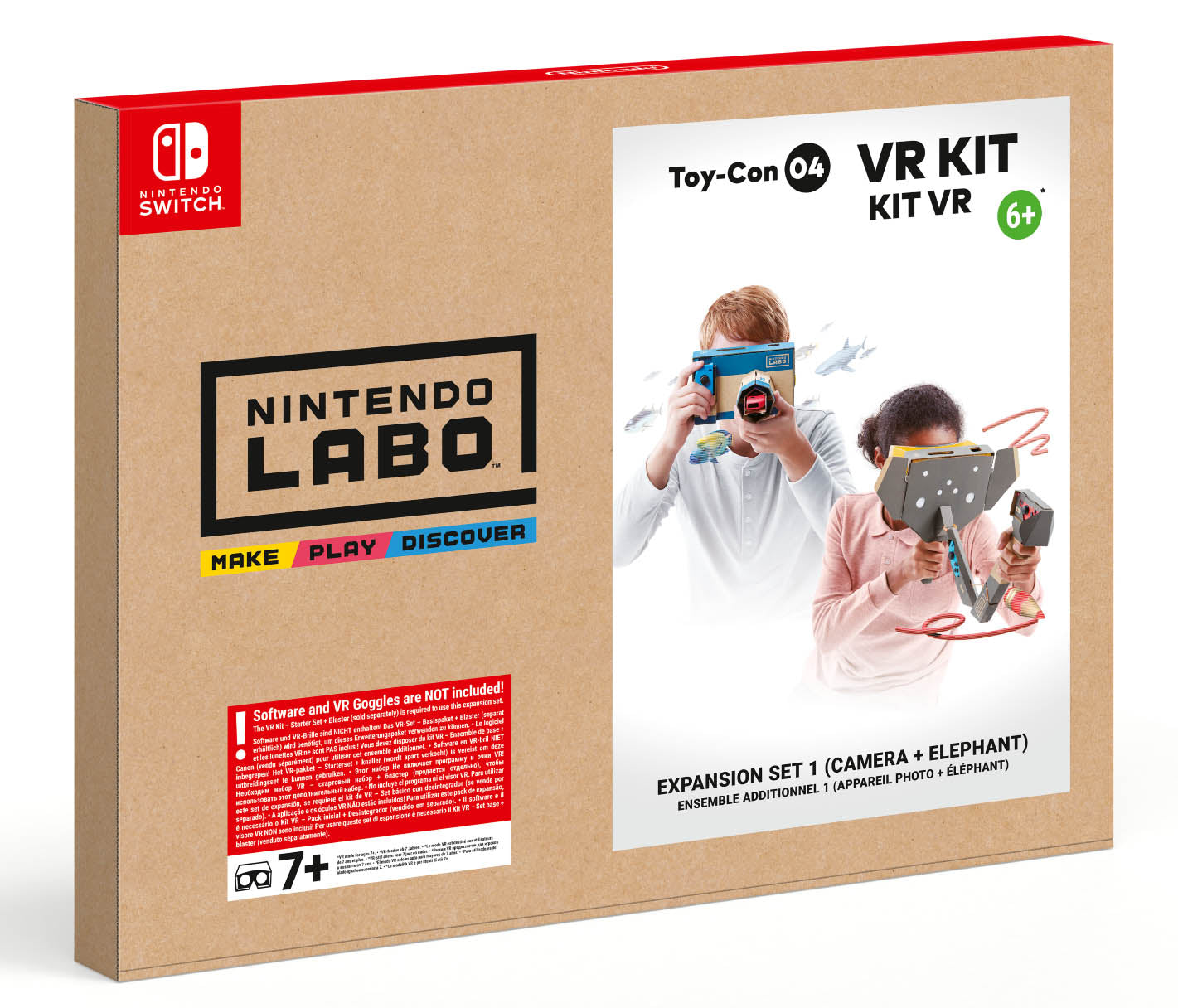 Nintendo Labo Toy-Con 04 VR Kit - Expansion Set 1 Camera & Elephant - Video Games by Nintendo The Chelsea Gamer