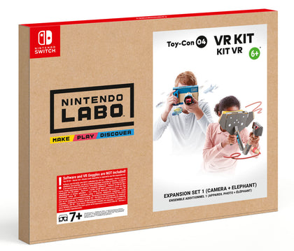 Nintendo Labo Toy-Con 04 VR Kit - Expansion Set 1 Camera & Elephant - Video Games by Nintendo The Chelsea Gamer