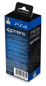 4Gamers Twin Play & Charge Cables (2 x 2m) 4G-C10 - Console Accessories by A4T The Chelsea Gamer