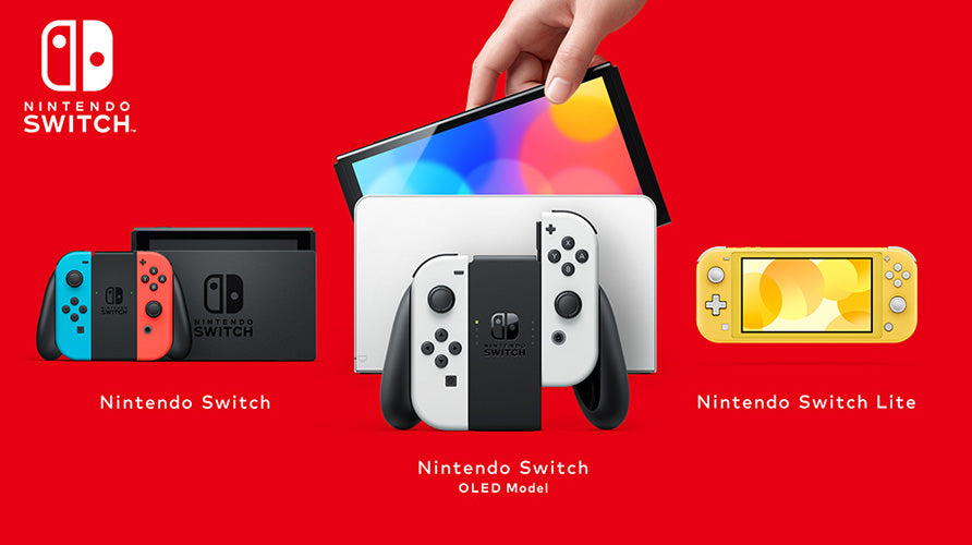 Nintendo Switch (OLED Model) - Neon Red/Neon Blue - Console pack by Nintendo The Chelsea Gamer