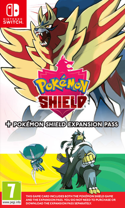 Pokémon Shield + Expansion Pass (The Isle or Armor + The Crown Tundra) - Video Games by Nintendo The Chelsea Gamer