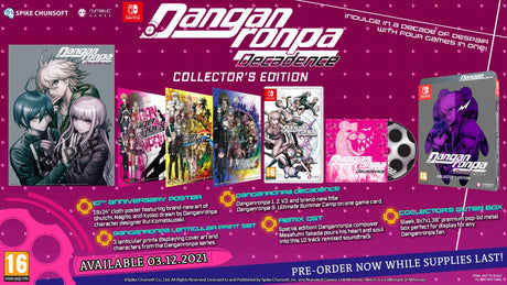 Danganronpa Decadence (4 Game Collection) - Collector's Edition - Video Games by Numskull Games The Chelsea Gamer
