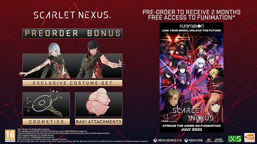 Scarlet Nexus - Xbox - Video Games by Bandai Namco Entertainment The Chelsea Gamer