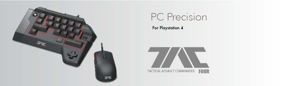 HORI Tactical Assault Commander (TAC:Four) KeyPad and Mouse Controller - Console Accessories by HORI The Chelsea Gamer