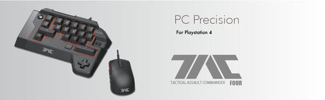 HORI Tactical Assault Commander (TAC:Four) KeyPad and Mouse Controller - Console Accessories by HORI The Chelsea Gamer