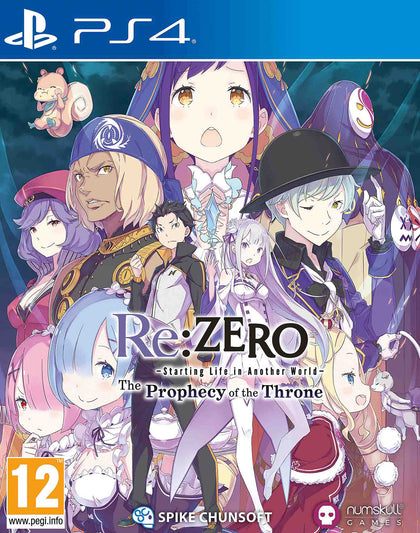 Re:ZERO - The Prophecy of the Throne - PlayStation 4 - Video Games by Numskull Games The Chelsea Gamer