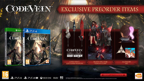Code Vein -PS4 - Video Games by Bandai Namco Entertainment The Chelsea Gamer