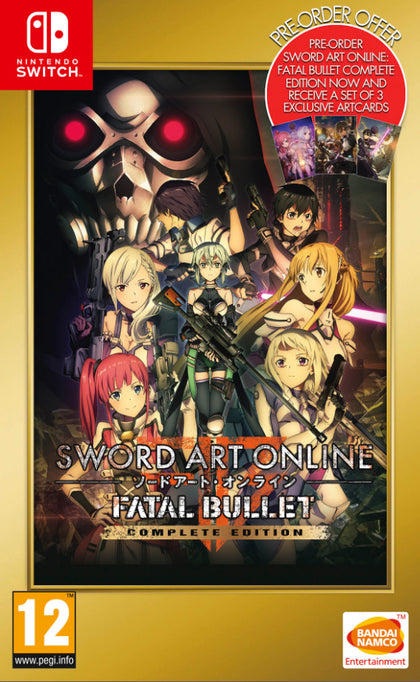 Sword Art Online: Fatal Bullet Complete Edition - Nintendo Switch - Video Games by Bandai Namco Entertainment The Chelsea Gamer