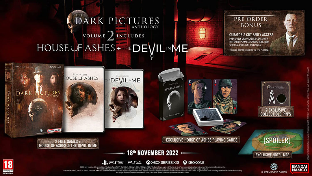The Dark Pictures Anthology: Volume 2 - PlayStation 4 - Video Games by Bandai Namco Entertainment The Chelsea Gamer