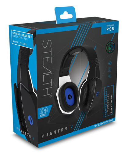 STEALTH SP-Phantom V Stereo Gaming Headset (Black) - Console Accessories by ABP Technology The Chelsea Gamer