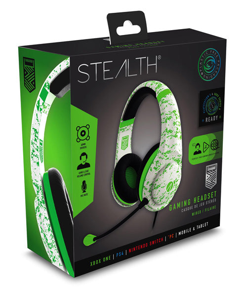 STEALTH XP-Conqueror Gaming Headset - Arctic Green - Console Accessories by ABP Technology The Chelsea Gamer