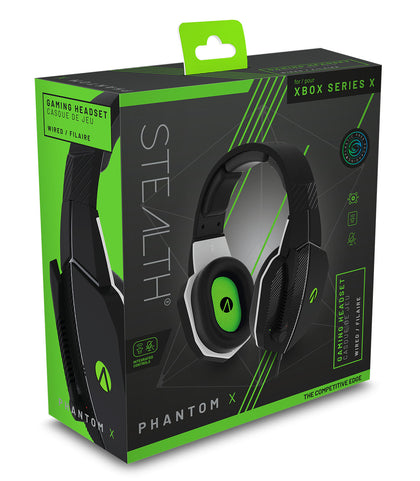STEALTH SX-Phantom X Stereo Gaming Headset (Black) - Console Accessories by ABP Technology The Chelsea Gamer